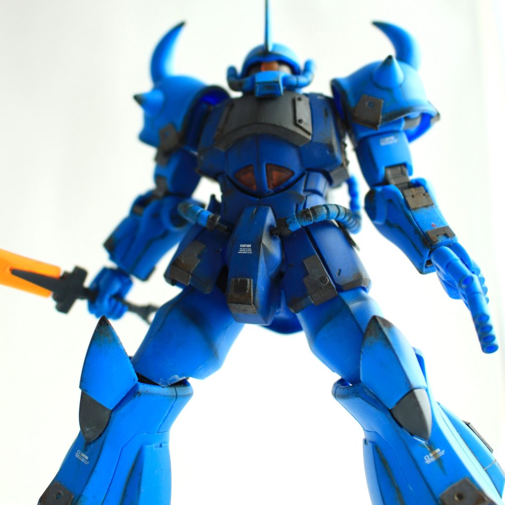 ウェザリング加工もなかなかいい感じです。これまでの反省を生かして「あまり汚しすぎない」ことを意識してみました。汚くならずにすんでよき。