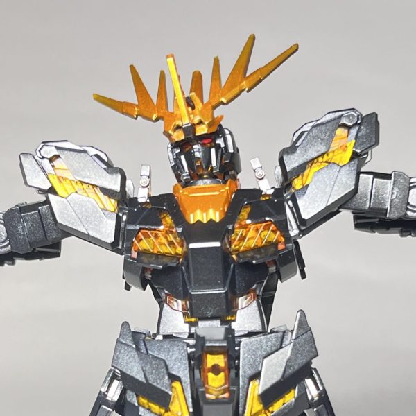 缶スプレー塗装! HGバンシィ・ノルン