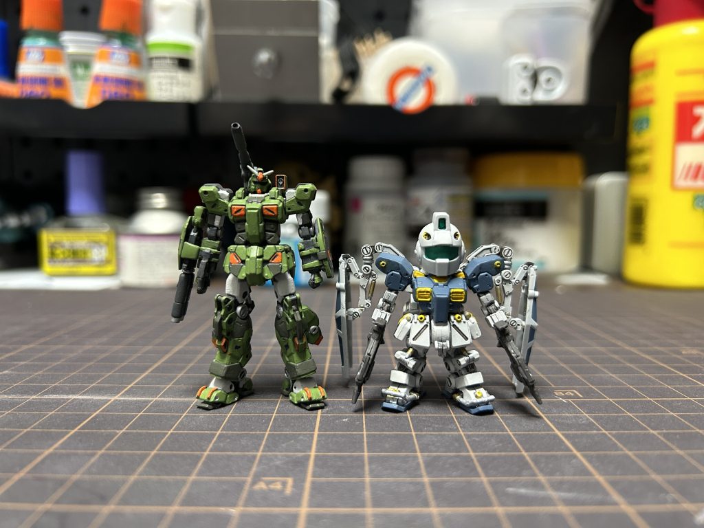 アーティファクト比較。同じのもう一個あればわかりやすかったかも。