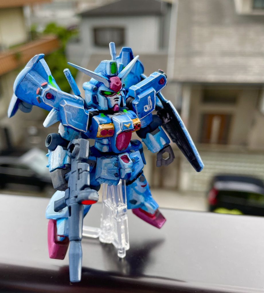 MOBILE SUIT ENSEMBLE 試作1号機フルバーニアン 筆塗り–2枚目/制作者：amx00483gp04