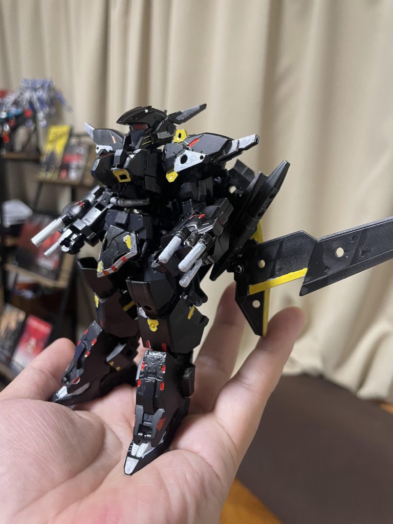 頭部パターン3個目！こちらは初代ゲシュペンストっぽいかなと！