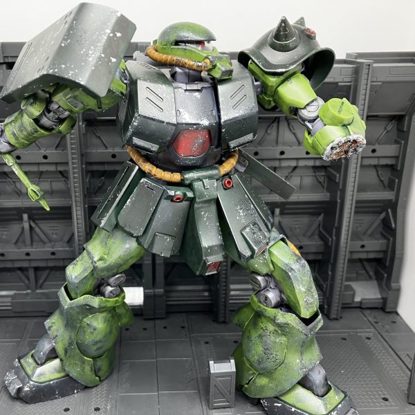 ザク2改　ダメージ加工