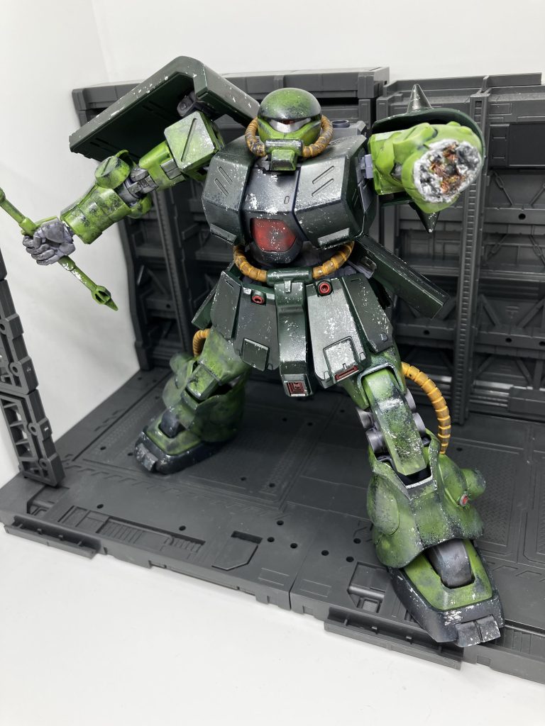 ザク2改　ダメージ加工–3枚目/制作者：kanakan