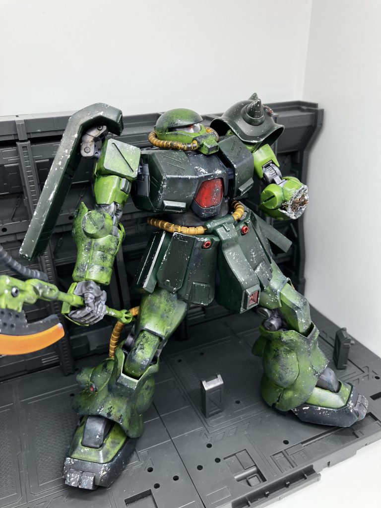 ザク2改　ダメージ加工–2枚目/制作者：kanakan