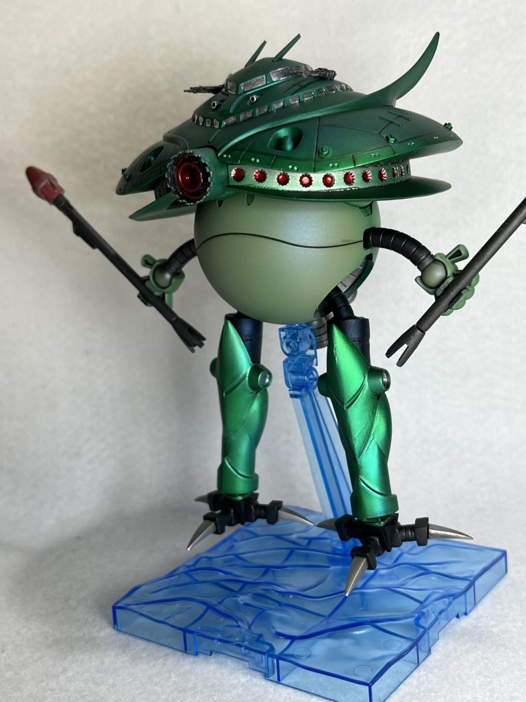 手に武器を持たせたら足軽兵に見えなくもない？