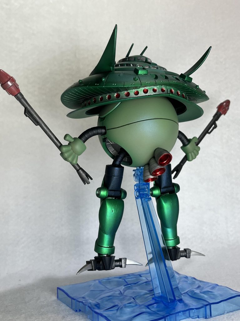 下部バーニアもちゃんと3つ取り付けてます。