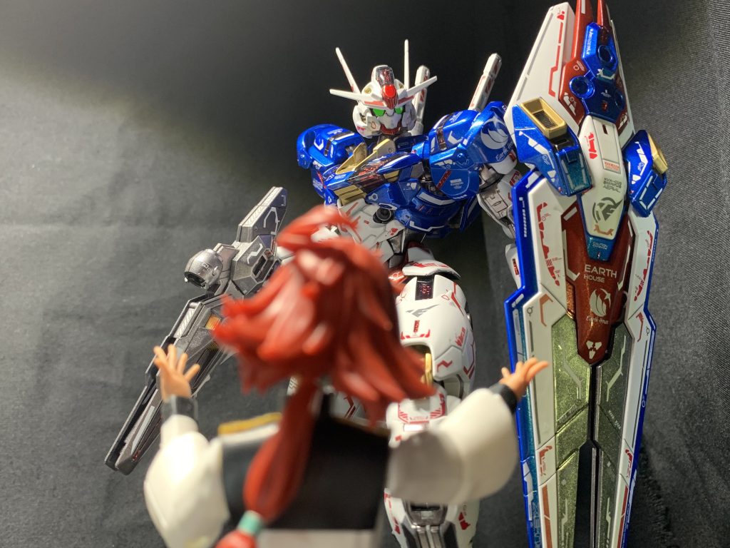 スレッタ置いてみたw。