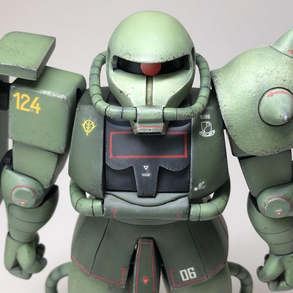 旧キット1/100 量産型ザク｜tako-yamaさんのガンプラ作品｜GUNSTA（ガンスタ）