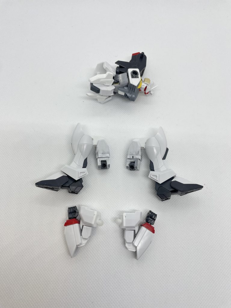 完成を新造したことにより可動範囲を広げることができました。