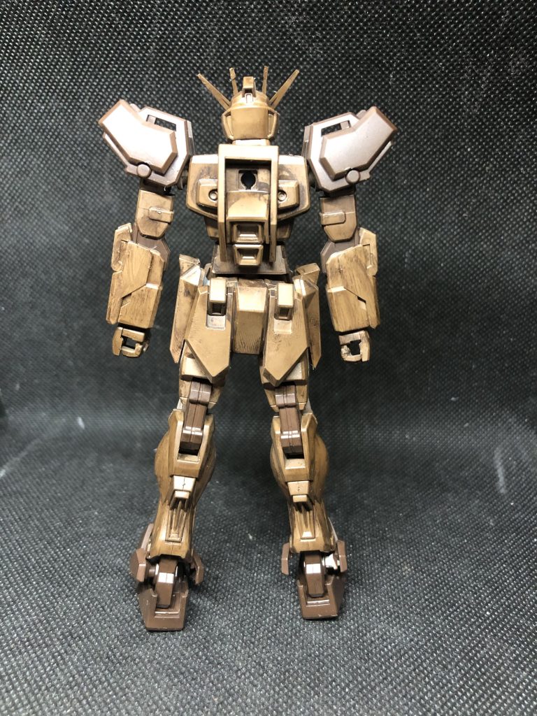 木目ストライクガンダム–5枚目/制作者：ジジさん