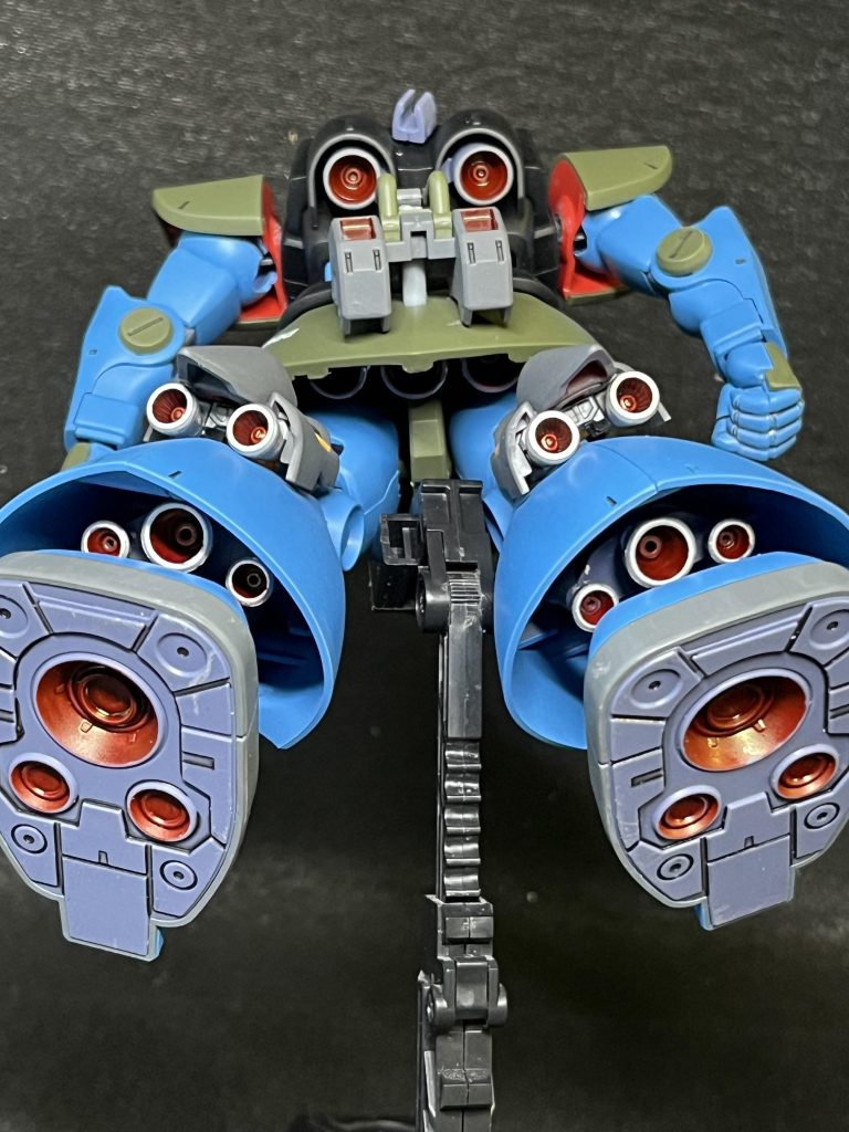 バーニヤもしっかり塗り分けました