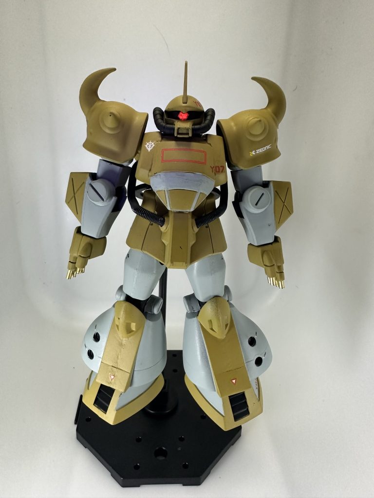 旧キット1/144 グフ飛行試験型–2枚目/制作者:素組マイスター【エアブラシデビュー★】