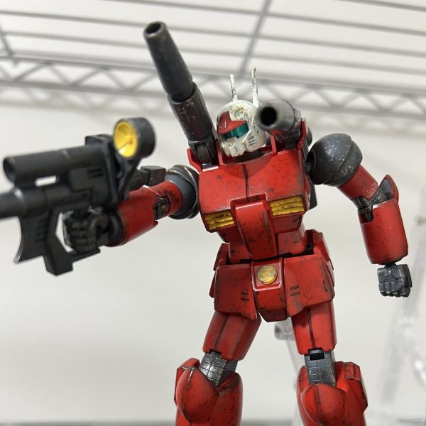 HGガンキャノン ウェザリング 3作品目