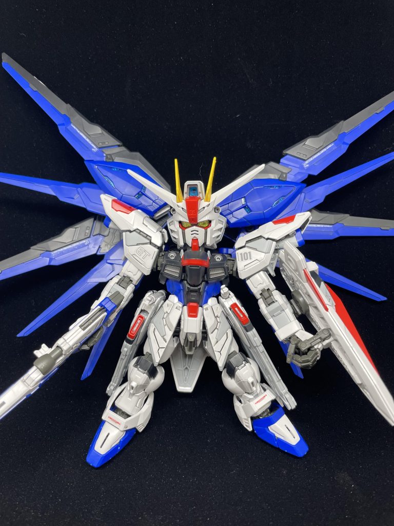 MGSD フリーダムガンダム　墨入れ–3枚目/制作者：Nissix