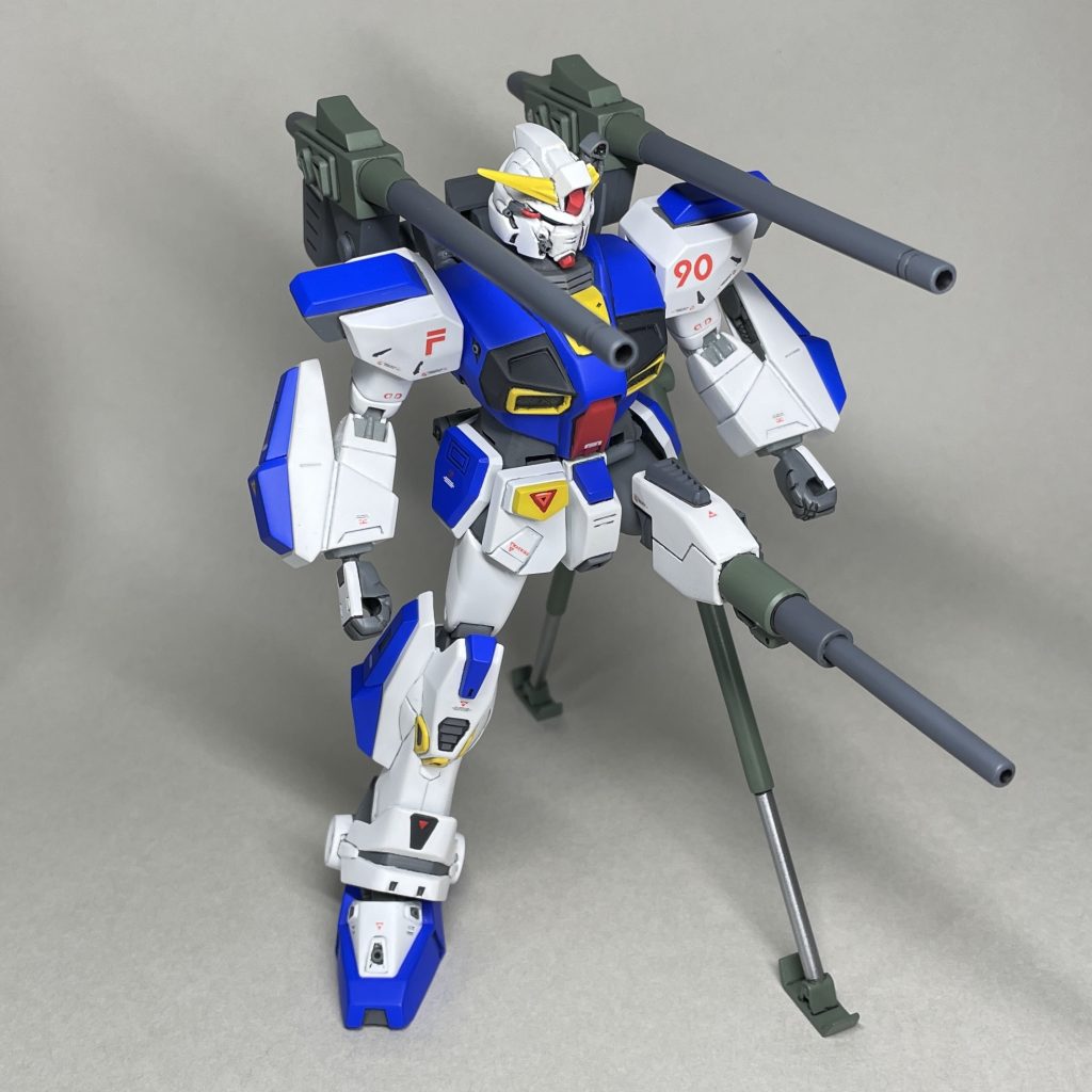 HG 1/100ガンダムF90仮設Sタイプ（全塗装）