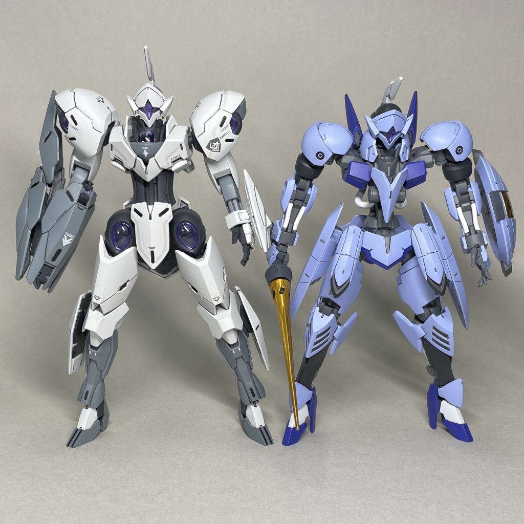 ミカエリスヴァルキュリアと並べて 正面