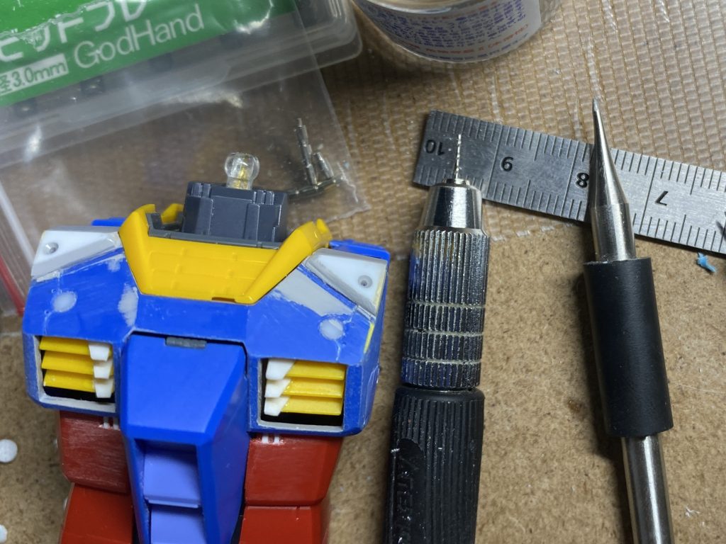 胸装甲のディテールもこだわりました