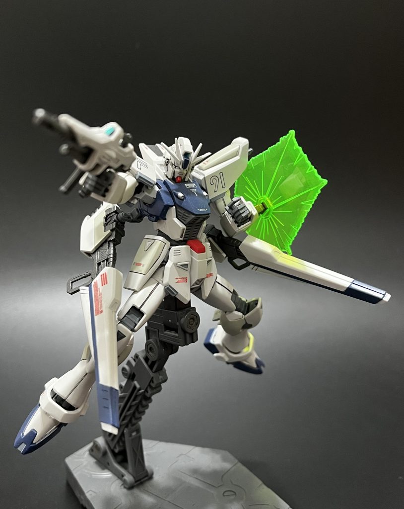 ビームライフル装備