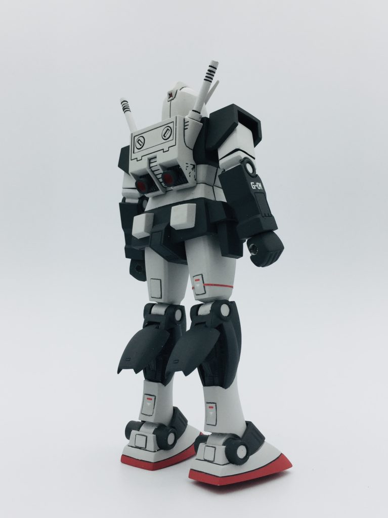 旧キット 1/144 RX-78-1 プロトタイプガンダム ガンプラ 完成–3枚目/制作者:kan-o-gunplablog