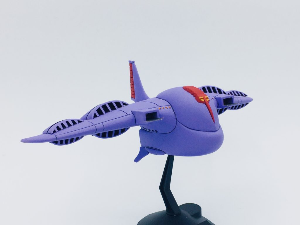 旧キット 1/1200 ガウ ガンプラ 完成–2枚目/制作者:kan-o-gunplablog