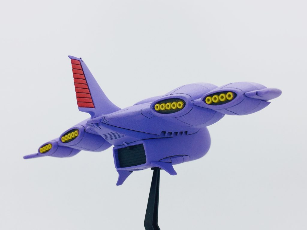 旧キット 1/1200 ガウ ガンプラ 完成–3枚目/制作者:kan-o-gunplablog