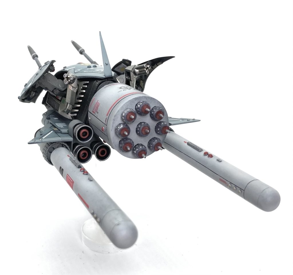 お尻にビットカートリッジなる格納タンクをつけてみました。初期型なんでダサめが丁度良い塩梅かと💦