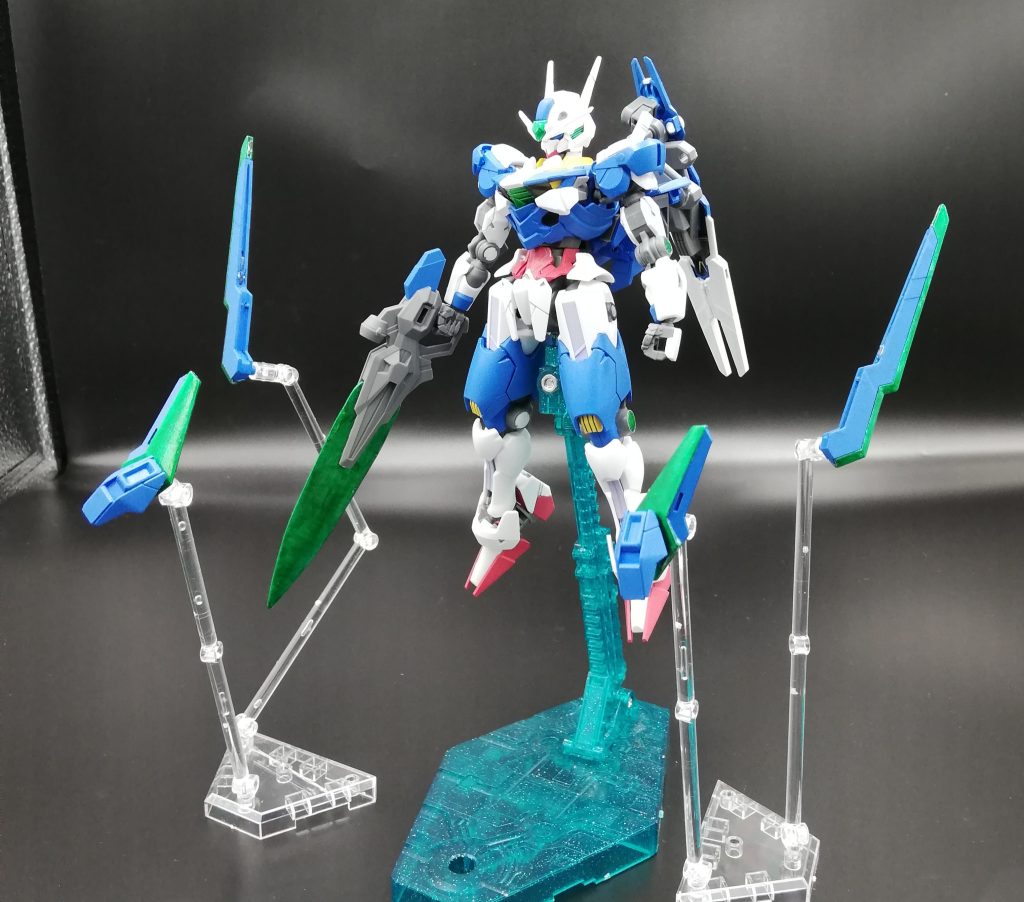 HGガンダムエアリアル（クアンタ風）–4枚目/制作者：ブール