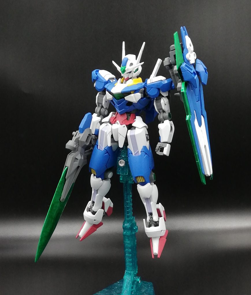 ライフルのビームエフェクトを削ってGNソードV風にしてます。