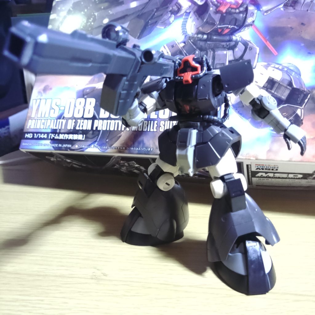 まずは素組み。基本カラーでも十分素敵♥️