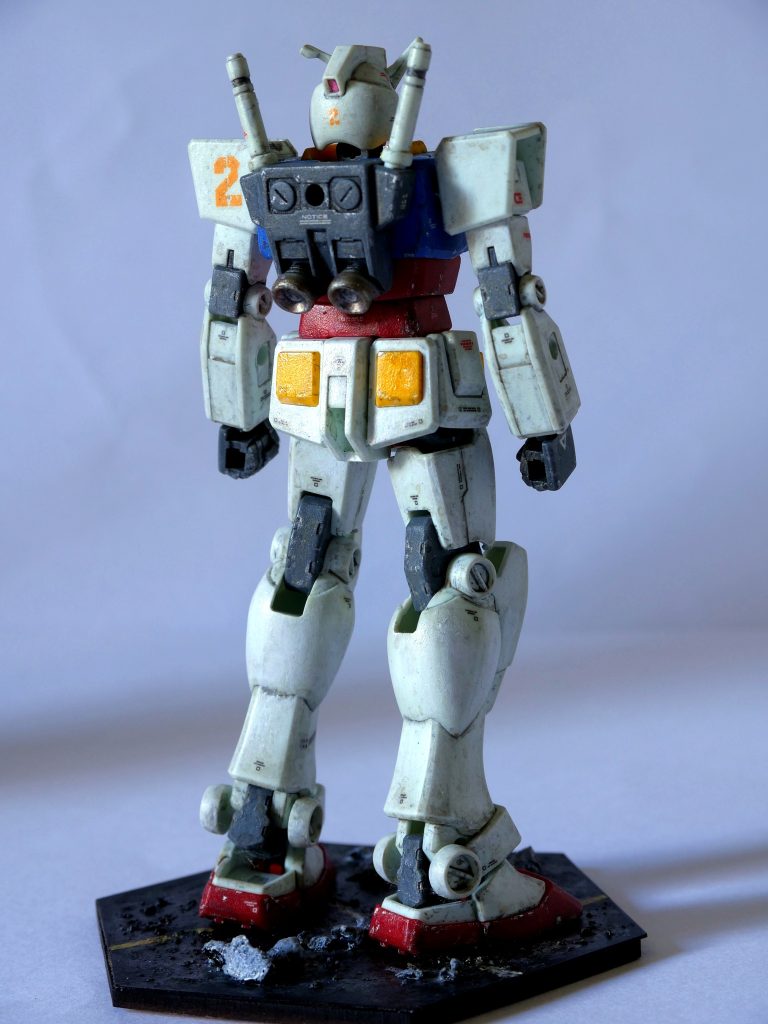 バックショット。撮影って何回やっても難しいですね