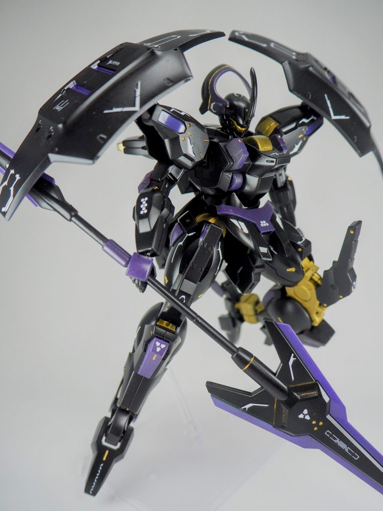 出展した後に撮り直したダリルバルデです！もしよろしければこちらもご覧ください！https://gumpla.jp/hg/1305011以上！