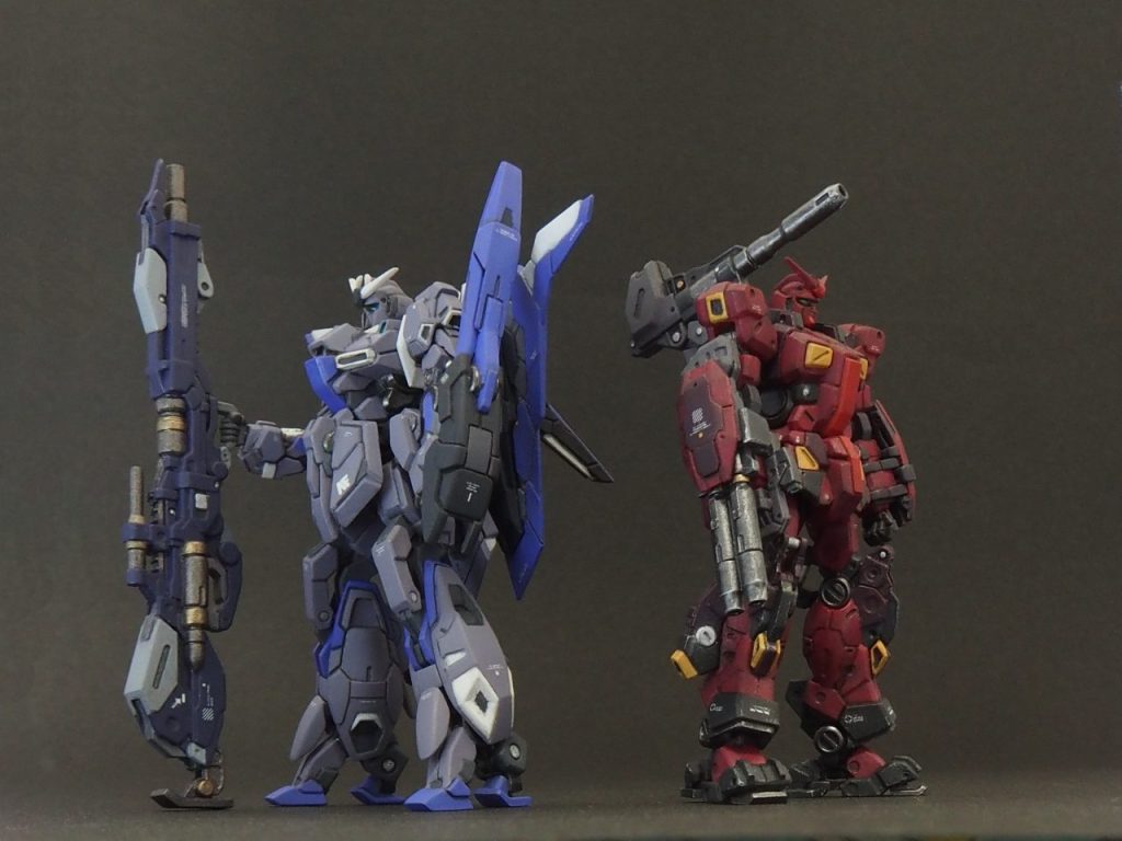 最後は2作目のZガンダムと一緒に撮影。ご覧頂きありがとうございました。
