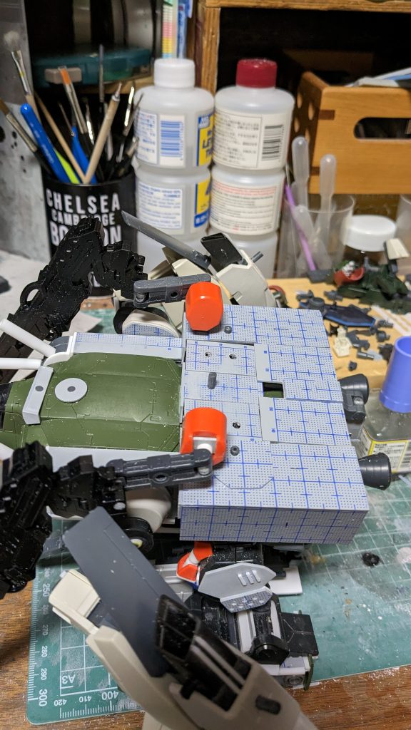 完全に発症!オリジナルのギミックを仕込み始めた。もう手遅れだ・・・・。