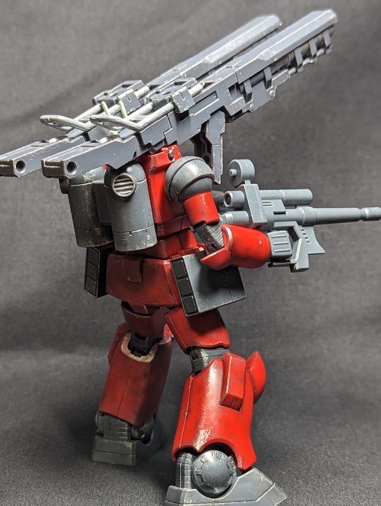 この姿勢で果たして砲撃出来るのか・・・？