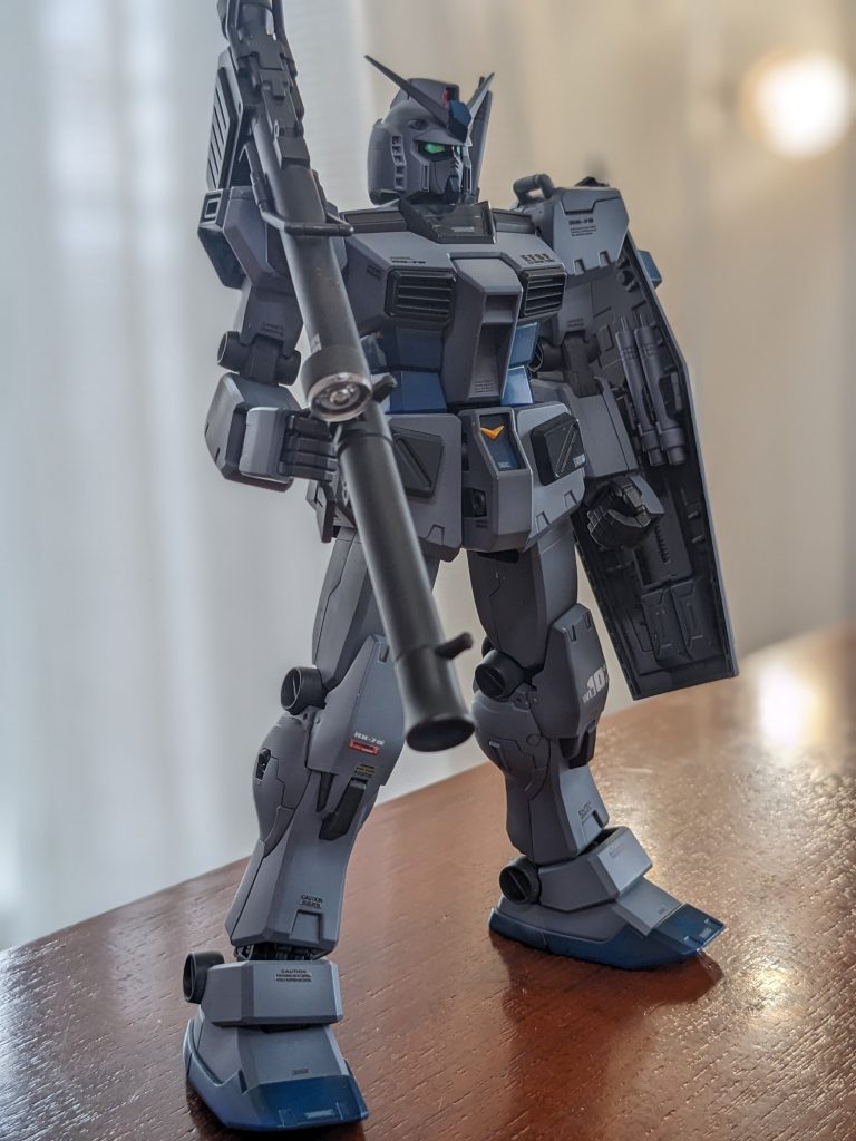 バズーカ装備。無骨です!