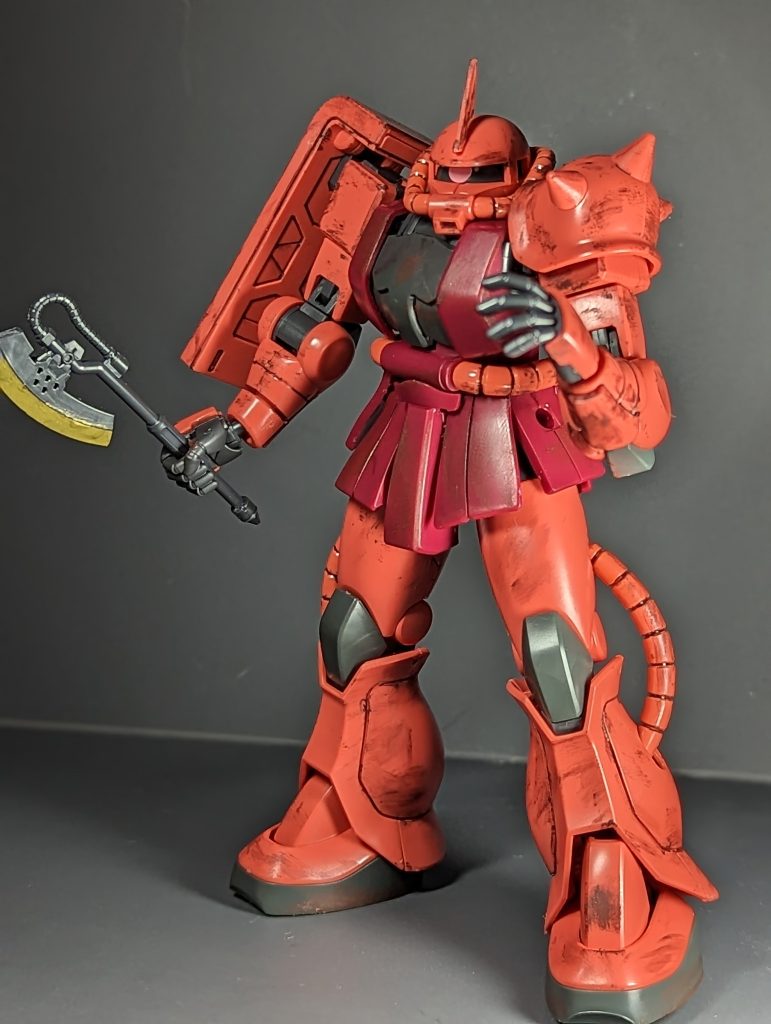 シャア専用ザクII–2枚目/制作者：腹痛