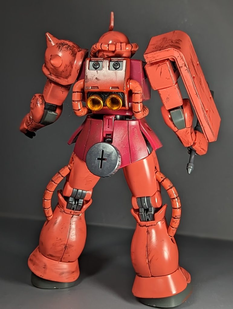 シャア専用ザクII–3枚目/制作者：腹痛