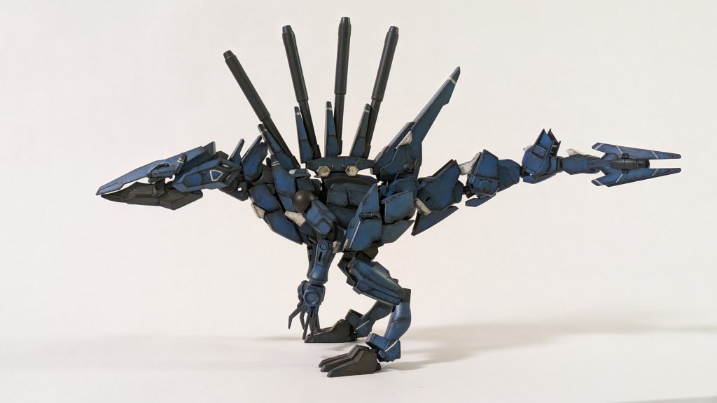 サイド全身のバランスも、寄せ集めミキシングの割には良い感じにできたかと