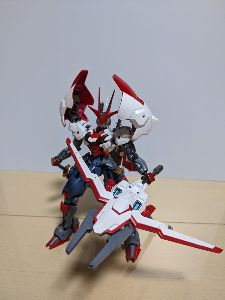 一応アローモード、色々干渉して腕に装着出来ず(T_T)