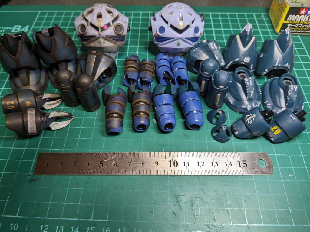 青蟹兄弟同時進行してました…