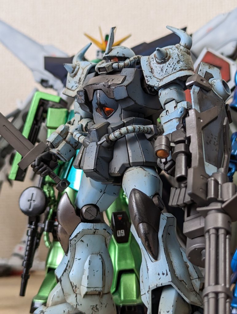 HG グフカスタム–4枚目/制作者：Libra1022