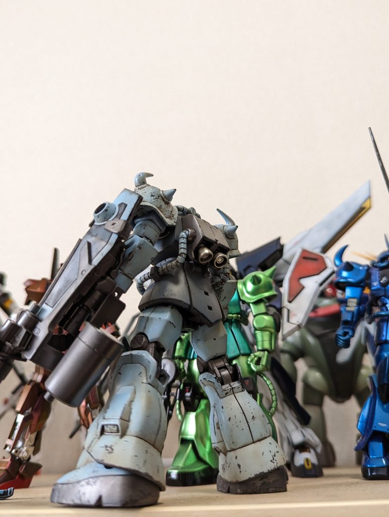 HG グフカスタム–3枚目/制作者：Libra1022