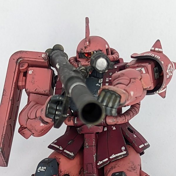 ガンプラ初挑戦　シャアザク