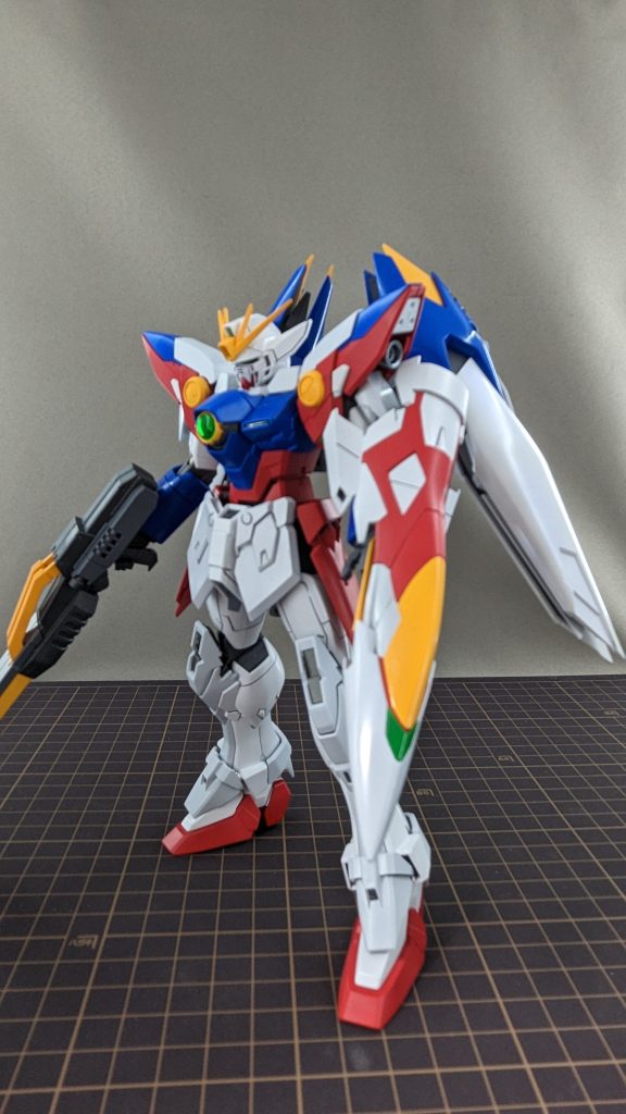 全体的なモールドは薄すぎず濃すぎずでいい塩梅かと。少しだけグレーのスミ入れしてます。