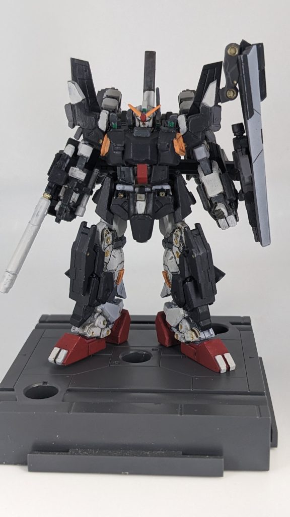 ブライト「今回の作戦ではエマ中尉にはブースターユニットを装備したFAMk-2で先行してもらいコロニーレーザー周辺の敵を排除してもらう。作戦開始までに機体のテストをしておけ!」エマ「わかりました。ブライトキャプテン」