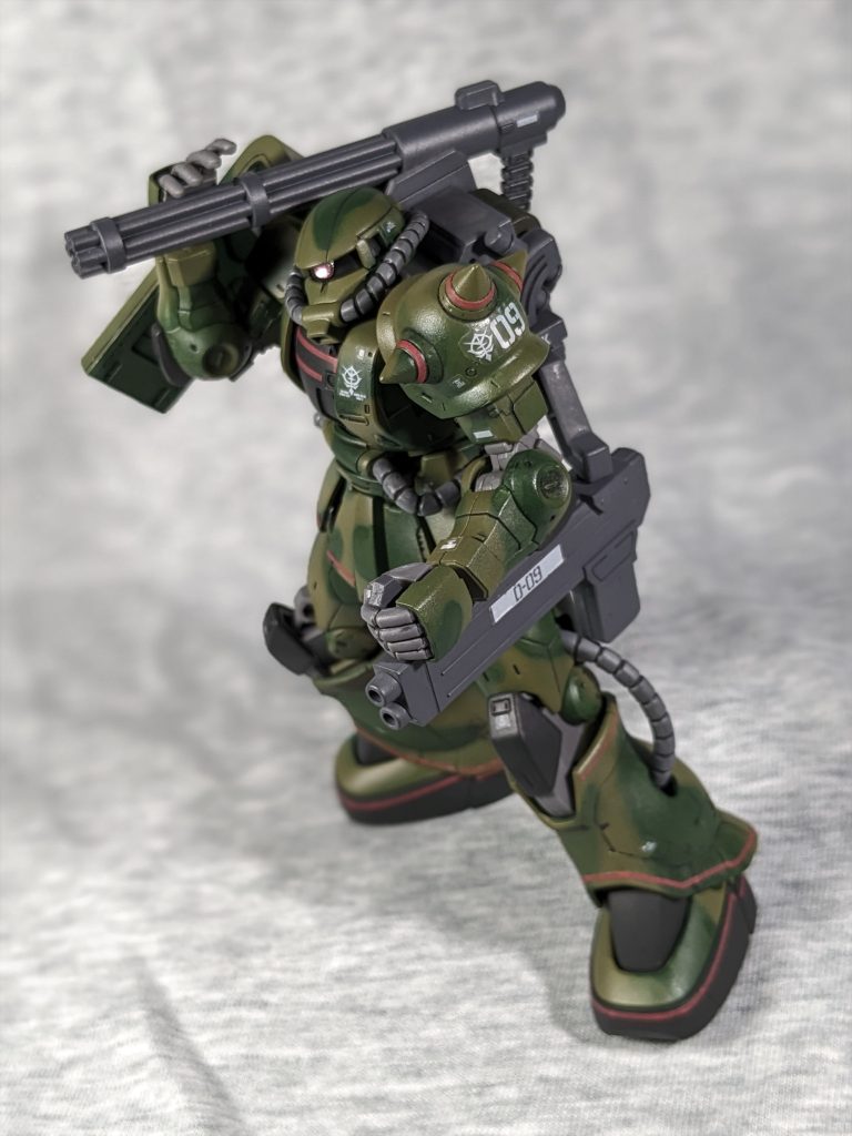 ザクハーフキャノン with練り消し迷彩–9枚目/制作者:おやじ