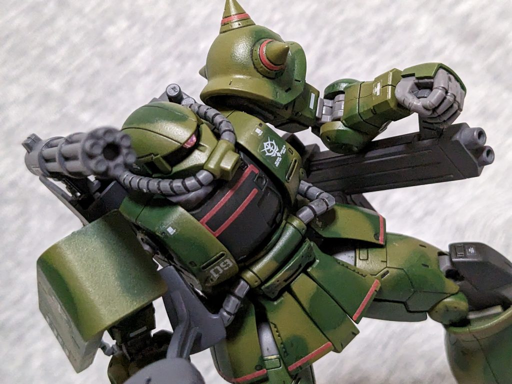 ザクハーフキャノン with練り消し迷彩–7枚目/制作者:おやじ