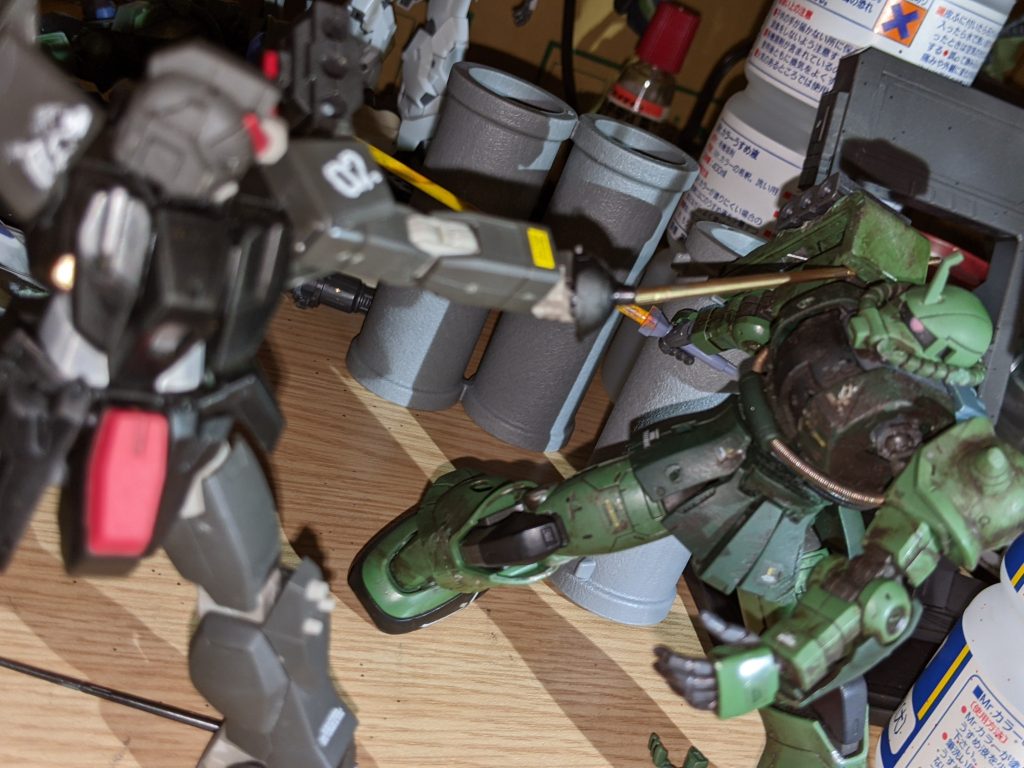 ザク「早い!?だがッあma………」陸改「終わりだよ…?」