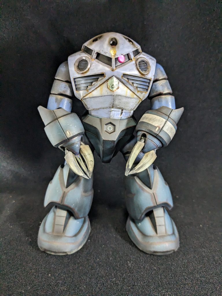 ガンダムマーカー大好き<⁠(⁠￣⁠︶⁠￣⁠)⁠>爪を青白色から白色に変更&シャープ化 