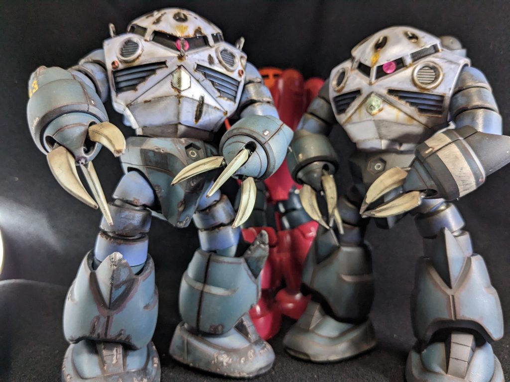 とりあえず完成して良かった♪良かった♪次はうしろにいる赤い長男が順場を待ってるようです〜⁠(⁠꒪⁠꒳⁠꒪⁠)⁠〜